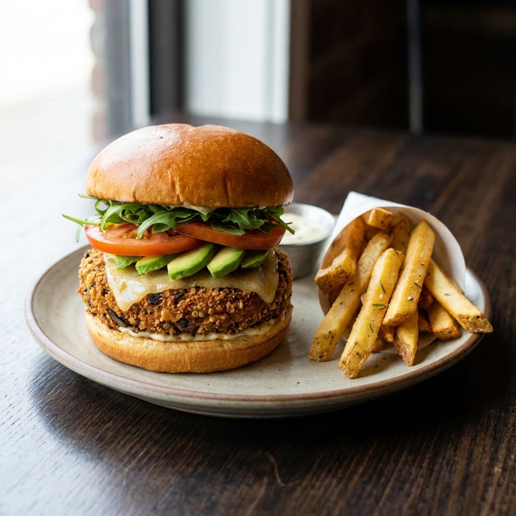 Gourmet Veg Burger